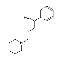1-phenyl-4-piperidin-1-yl-butan-1-ol结构式