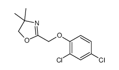 2-[(2,4-dichlorophenoxy)methyl]-4,4-dimethyl-5H-1,3-oxazole Structure