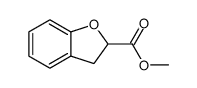 2,3-dihydrobenzofuran-2-carboxylic acid methyl ester Structure