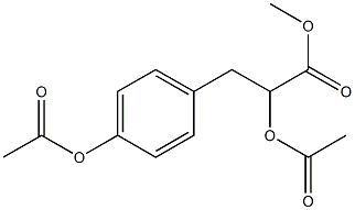 α,4-Bis(acetyloxy)benzenepropanoic acid methyl ester picture