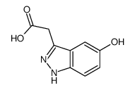 (5-HYDROXY-1H-INDAZOL-3-YL)-ACETIC ACID structure