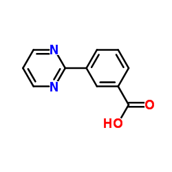 3-Pyrimidin-2-yl-benzoic acid Structure