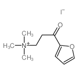 [3-(2-furyl)-3-oxo-propyl]-trimethyl-azanium Structure