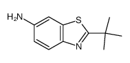 6-Benzothiazolamine,2-(1,1-dimethylethyl)-(9CI) structure