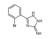 5-(2-BROMOPHENYL)-4H-1,2,4-TRIAZOL-3-AMINE structure