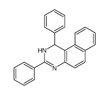 1,3-Diphenyl-1,2-dihydrobenzo[f]quinazoline结构式