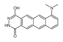 7-(dimethylamino)-2,3-dihydronaphtho[2,3-g]phthalazine-1,4-dione结构式