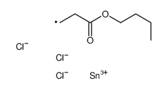 butyl 3-trichlorostannylpropanoate Structure