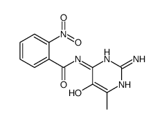 N-(2-amino-5-hydroxy-6-methylpyrimidin-4-yl)-2-nitrobenzamide Structure