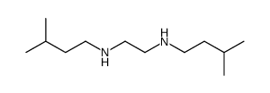 N,N'-bis(3-methylbutyl)ethane-1,2-diamine Structure