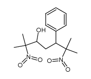 2,6-dimethyl-2,6-dinitro-5-phenylheptan-3-ol结构式
