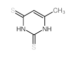 2,4(1H,3H)-Pyrimidinedithione,6-methyl-结构式