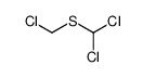 dichloro(chloromethylsulfanyl)methane Structure