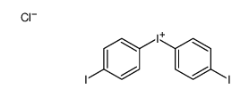 bis(4-iodophenyl)iodanium,chloride Structure