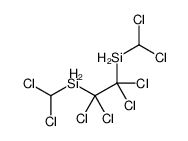 dichloromethyl-[1,1,2,2-tetrachloro-2-(dichloromethylsilyl)ethyl]silane Structure