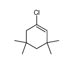 1-Chlor-3,3,5,5-tetramethylcyclohex-1-en Structure