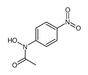 N-acetyl-4-nitrophenylhydroxylamine结构式