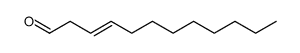 3-dodecen-1-al Structure