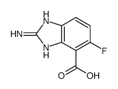 1H-Benzimidazole-4-carboxylicacid,2-amino-5-fluoro-(9CI) picture