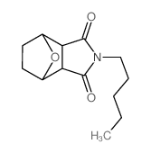 2-pentyl-3a,4,5,6,7,7a-hexahydro-octahydro-1H-4,7-epoxyisoindole-1,3-dione Structure