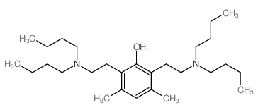 Phenol,2,6-bis[2-(dibutylamino)ethyl]-3,5-dimethyl- picture