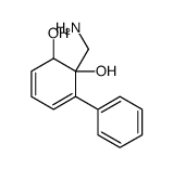 [1,1-Biphenyl]-2,3-diol, 2-(aminomethyl)- (9CI) structure