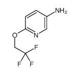 6-(2,2,2-三氟乙氧基)-3-吡啶胺结构式