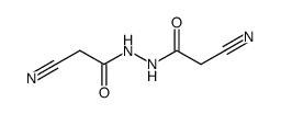 2-CYANO-N'-(2-CYANOACETYL)ACETOHYDRAZIDE结构式