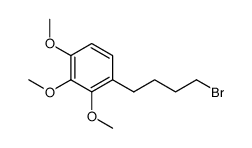 4-(2,3,4-trimethoxyphenyl)-1-bromobutane Structure
