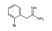 2-(2-Bromophenyl)ethanimidamide Structure