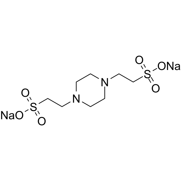 Disodium PIPES structure