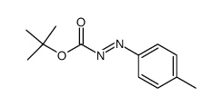 Diazenecarboxylic acid, (4-methylphenyl)-, 1,1-dimethylethyl ester (9CI) structure