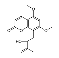 8-[(2S)-2-Hydroxy-3-methyl-3-butenyl]-5,7-dimethoxy-2H-1-benzopyran-2-one picture