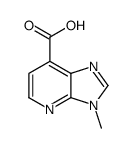 3-Methyl-3H-imidazo[4,5-b]pyridine-7-carboxylic acid structure