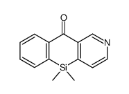 5,5-dimethylbenzo[5,6]silino[3,2-c]pyridin-10(5H)-one Structure