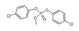 Di-(p-chlorphenyl)-methylphosphat结构式