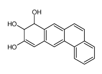 8,9-dihydrobenzo[b]phenanthrene-8,9,10-triol结构式