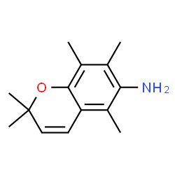 2H-1-Benzopyran-6-amine,2,2,5,7,8-pentamethyl-(9CI) structure