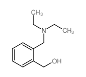 [2-(diethylaminomethyl)phenyl]methanol Structure