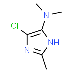 1H-Imidazol-4-amine,5-chloro-N,N,2-trimethyl- Structure