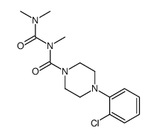 1-(2-Chlorophenyl)-4-(2,4,4-trimethylallophanoyl)piperazine结构式