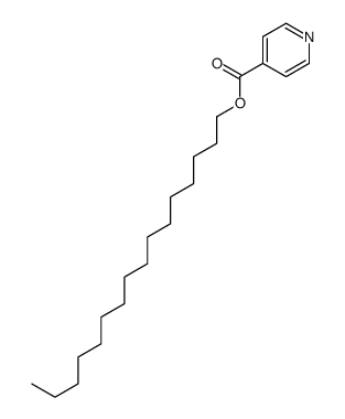 hexadecyl pyridine-4-carboxylate structure