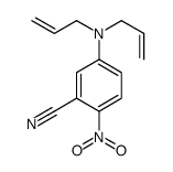 5-[bis(prop-2-enyl)amino]-2-nitrobenzonitrile Structure