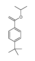 1-tert-butyl-4-(1-propan-2-yloxyethenyl)benzene Structure