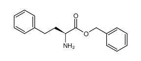 benzyl (2S)-2-amino-4-phenylbutyrate结构式