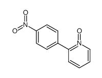 2-(4-nitrophenyl)pyridine 1-oxide结构式
