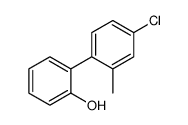 2-(4-chloro-2-methylphenyl)phenol结构式