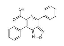 4,7-diphenyl-[1,2,5]oxadiazolo[3,4-c]pyridine-6-carboxylic acid结构式