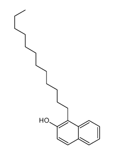 dodecyl-2-naphthol结构式