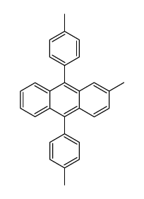 9,10-ditolyl-2-methylanthracene结构式